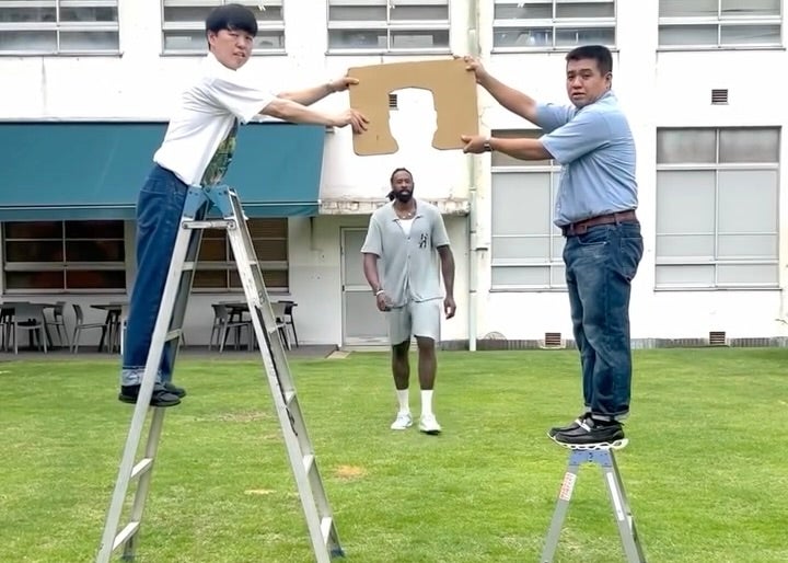 NBAの大物が“あの神業”に挑戦