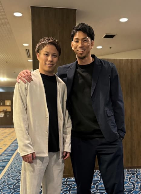 元バレーボール選手が現役日本代表選手とディナーショー？？