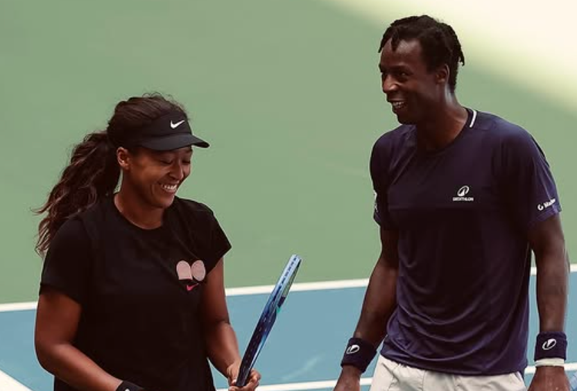 歓喜の瞬間！大坂なおみが名手モンフィスと夢の共演