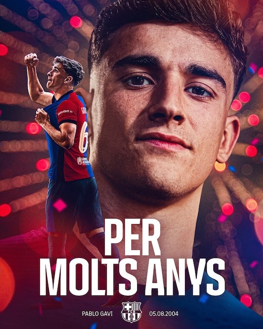 ”スペインの神童”ガビが20歳を迎える！