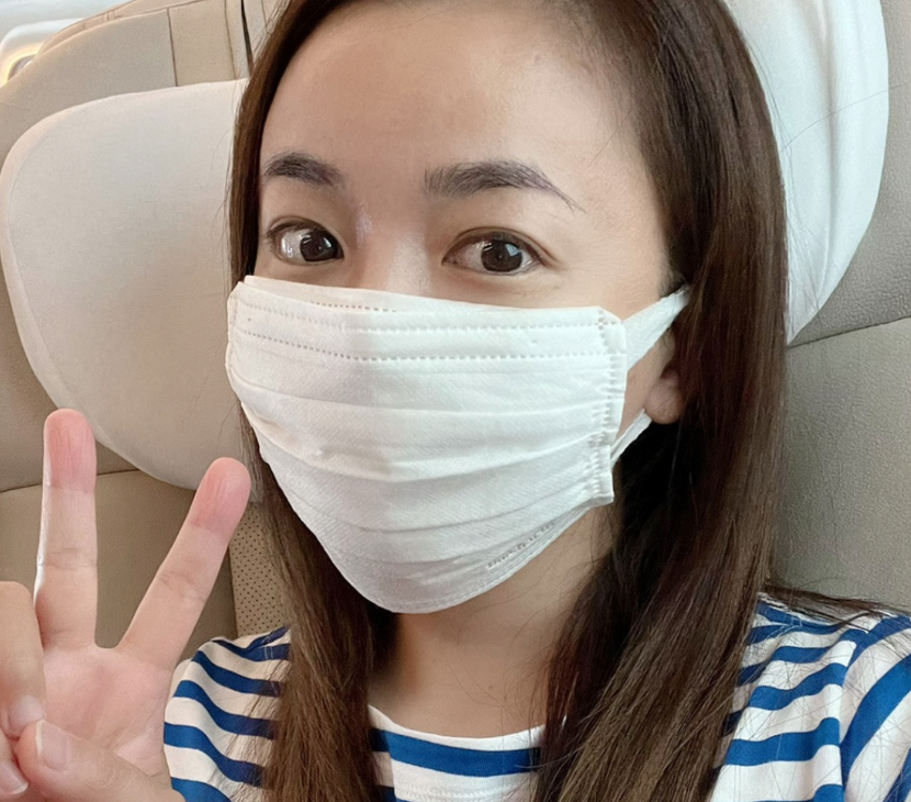 華原朋美さんしばらく会えていなかった長男に「はよぅ会いたい」マスク2枚のコロナ対策バッチリでお迎えに⭐️