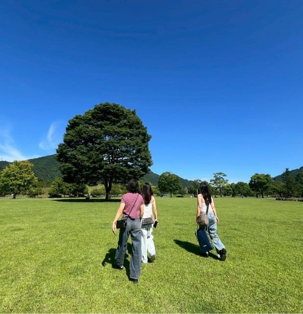 爽快感！女子レスリング・藤波朱理が見せた青空の週末リフレッシュ