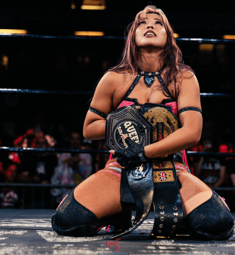 白川未奈、新たなチャンピオンとしての姿を披露 〜プロレス界の「ヴィーナス」が輝く瞬間〜