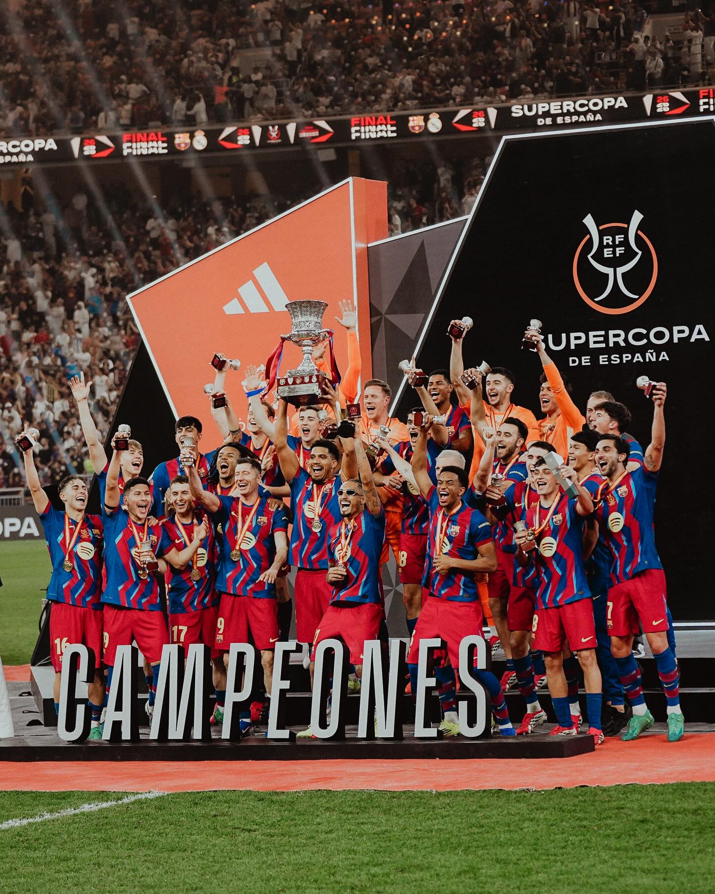 誹謗中傷から復活へ バルサ戦士がスーパーカップ制覇後の投稿に込めた感謝と信仰