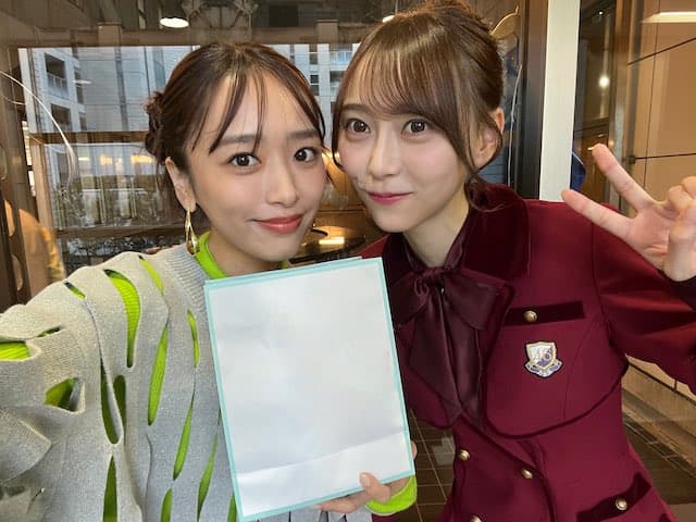 近藤千尋が乃木坂46のメンバーとのツーショット公開💖「いつもありがとう😭💕」