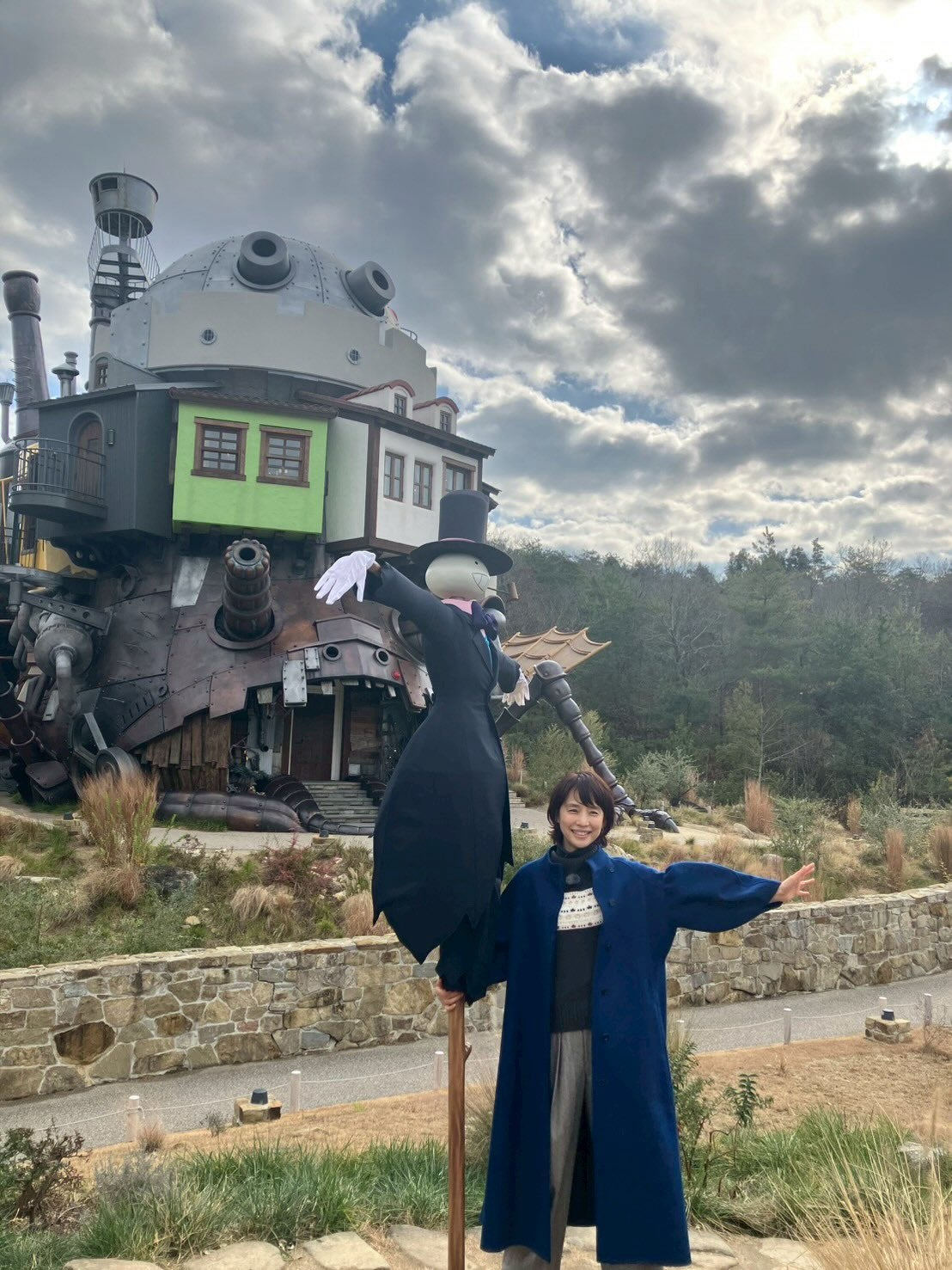 女優・石田ゆり子 念願のジブリパークを大満喫