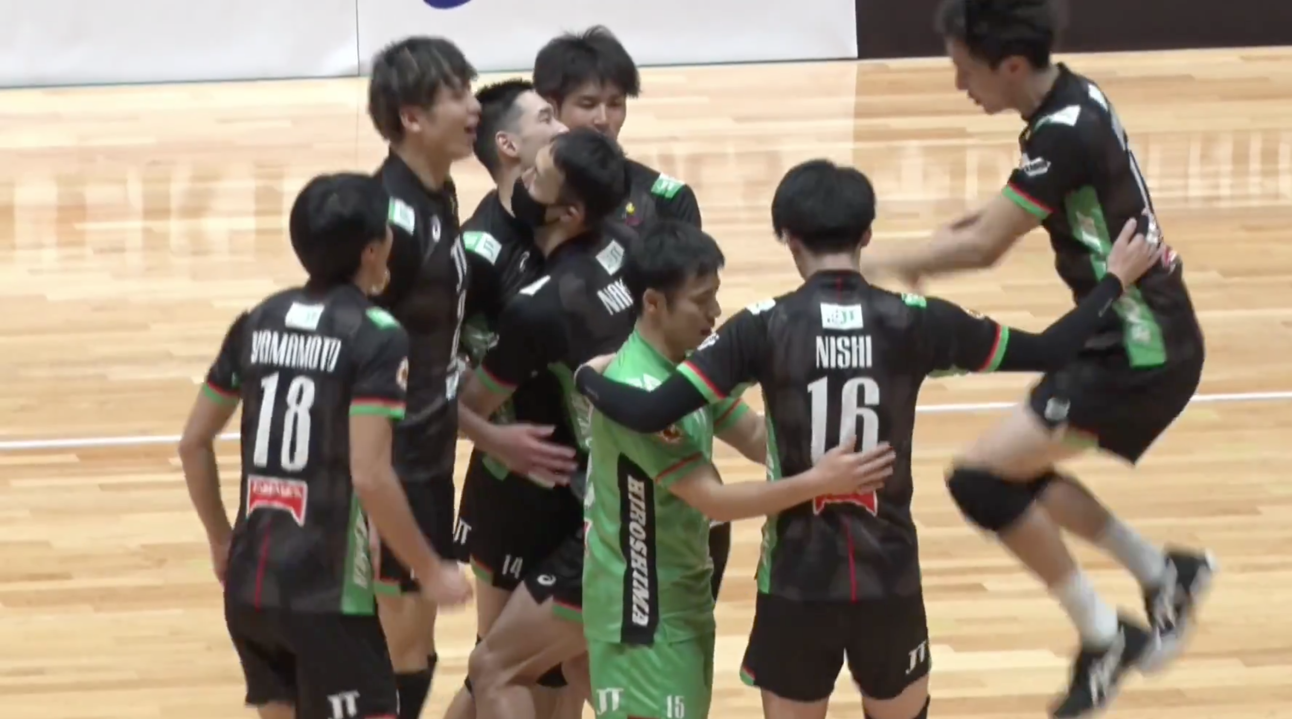 Ｖリーグ男子　 大分三好ヴァイセアドラー vs. JTサンダーズ広島 2021/11/28【ハイライト】