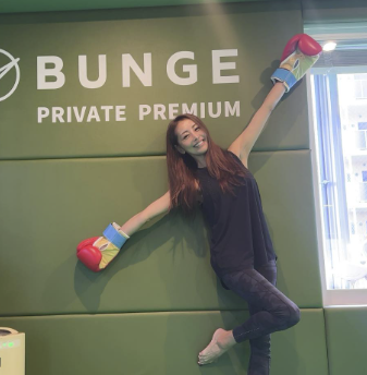 熊切あさ美、スカッとキックボクシングでリフレッシュ！