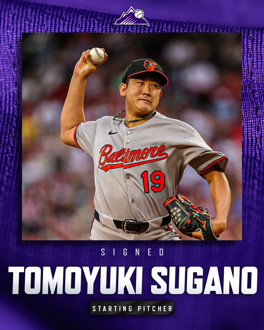 【MLB】菅野智之がロッキーズと1年8億円で合意 オリオールズからFA、WBC前に新天地決定