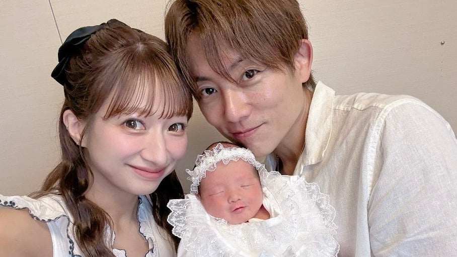 辻希美、無事退院を報告！夫・杉浦太陽＆娘との幸せ溢れる3ショットに大反響！