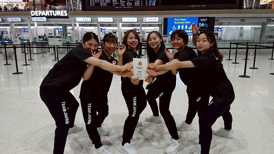 村上茉愛、ドイツへ出発を報告 　「頑張りましょう！！」TEAM JAPANの闘志