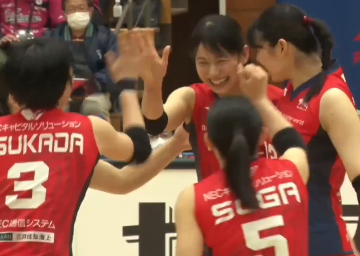 Ｖリーグ女子　NECレッドロケッツ vs. ヴィクトリーナ姫路 2022/3/12【ハイライト】