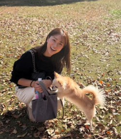 本田朋子、愛犬との公園ショットにファン歓喜！「女神のよう」と絶賛の声続出