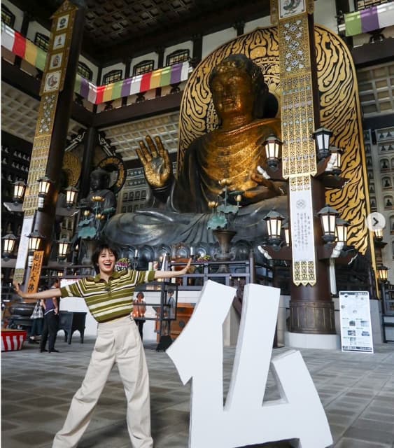 ホラン千秋、福井旅を満喫！