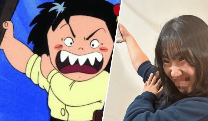 「じゃりんこちえにそっくりと言われました」プロテニス美女、荒ぶる魂でネタを披露しファン驚愕＆歓喜！「猫の顔 笑笑」