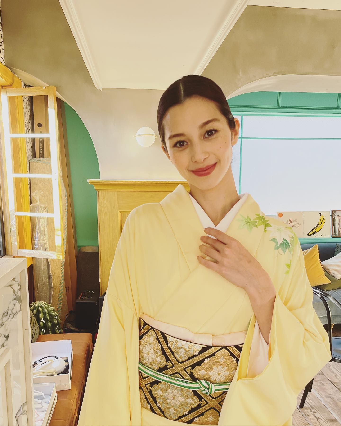 中条あやみが着物姿を公開📸美しすぎる姿にいいね続々❤️