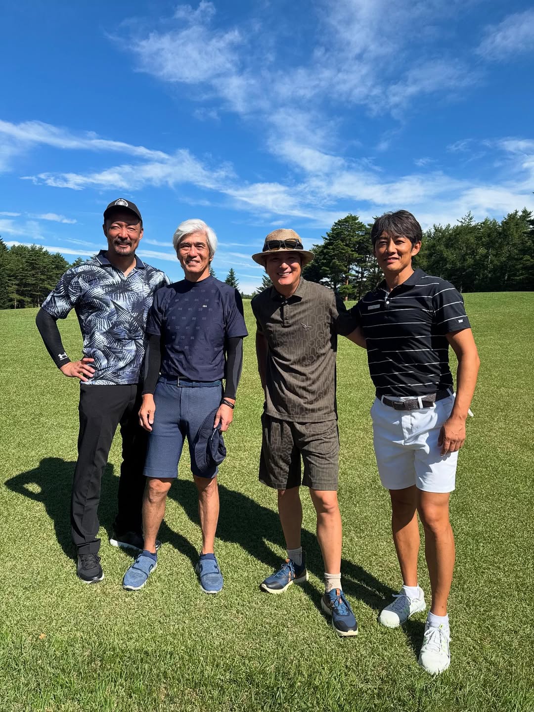 「なに？この胸アツなメンツ」上地雄輔が反町隆史・佐藤浩市らと…豪華すぎるゴルフメンバーでゲットした賞とは？