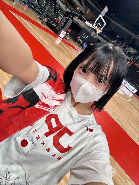 CANDY TUNE・福山梨乃がバスケ『三井不動産カップ2025』を観戦！「若手たちが頼もしいすぎるね、、、、」