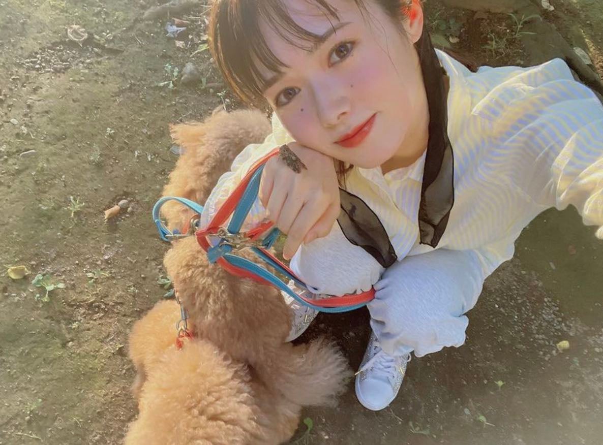 谷尻萌が愛犬とのツーショットを公開！「可愛すぎる...。」