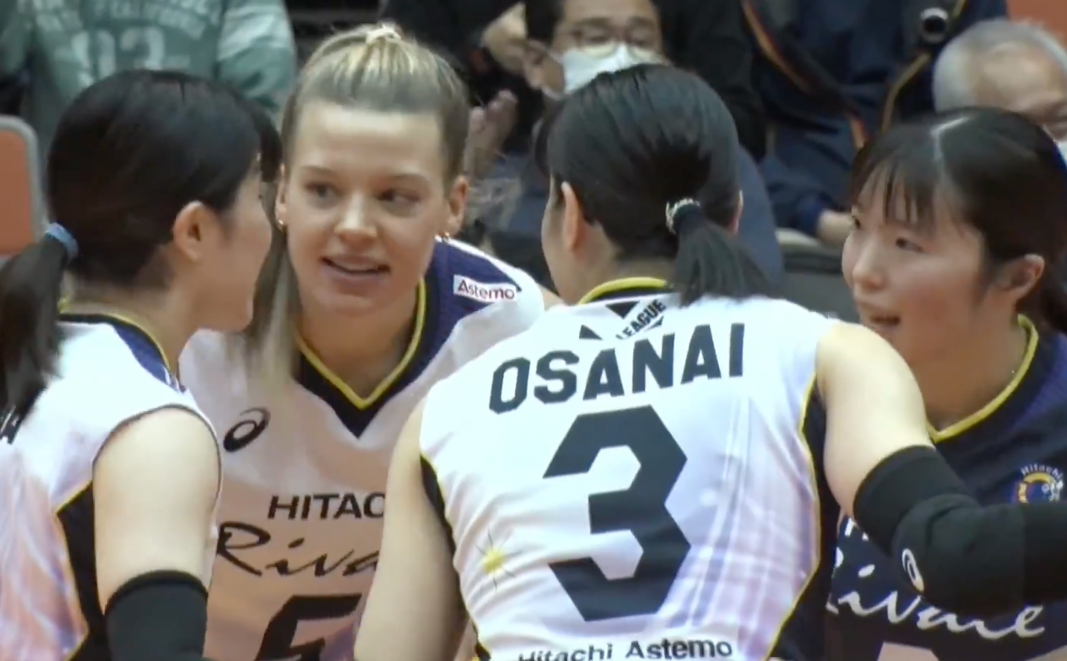 Ｖリーグ女子　日立Astemoリヴァーレ vs. ヴィクトリーナ姫路 2022/2/20【ハイライト】