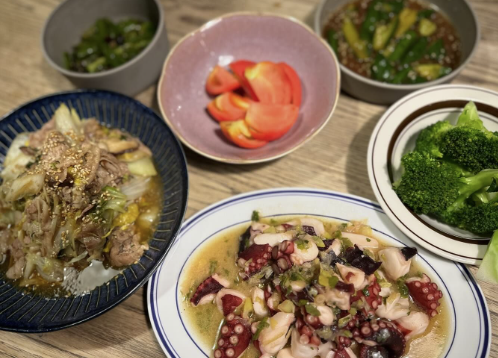 藤本美貴、夜ご飯に「タコ料理」で食欲を刺激！ファンからはレシピリクエスト続々！！