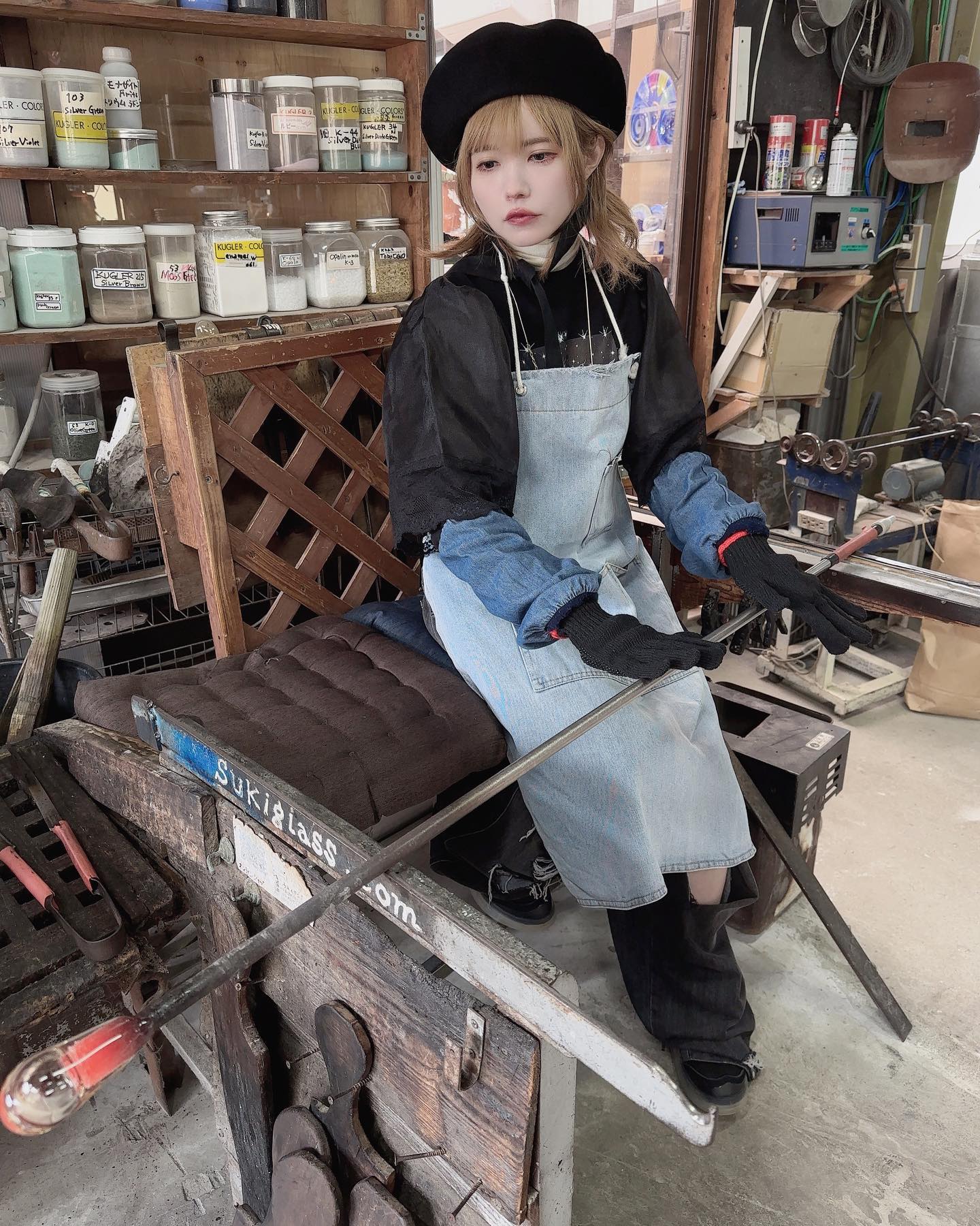 益若つばさが手作りのお皿を公開💕「♡つばさちゃん♡ちょーオシャレ」