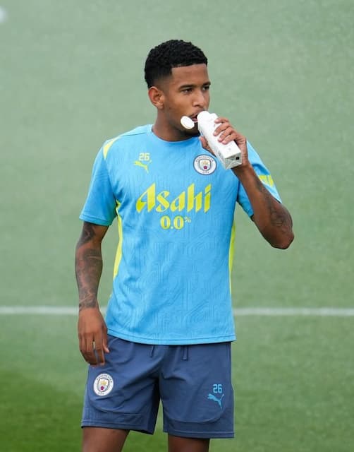 マンC・サビーニョ、トレーニング姿を公開！