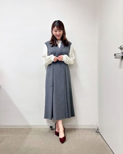 「金木犀の香りがしてきましたね」安めぐみ、番組で着用した衣装を公開しファンが癒される！