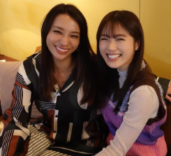 高橋メアリージュン、渋谷凪咲とのツーショット公開で「尊敬する素敵な笑顔」と称賛