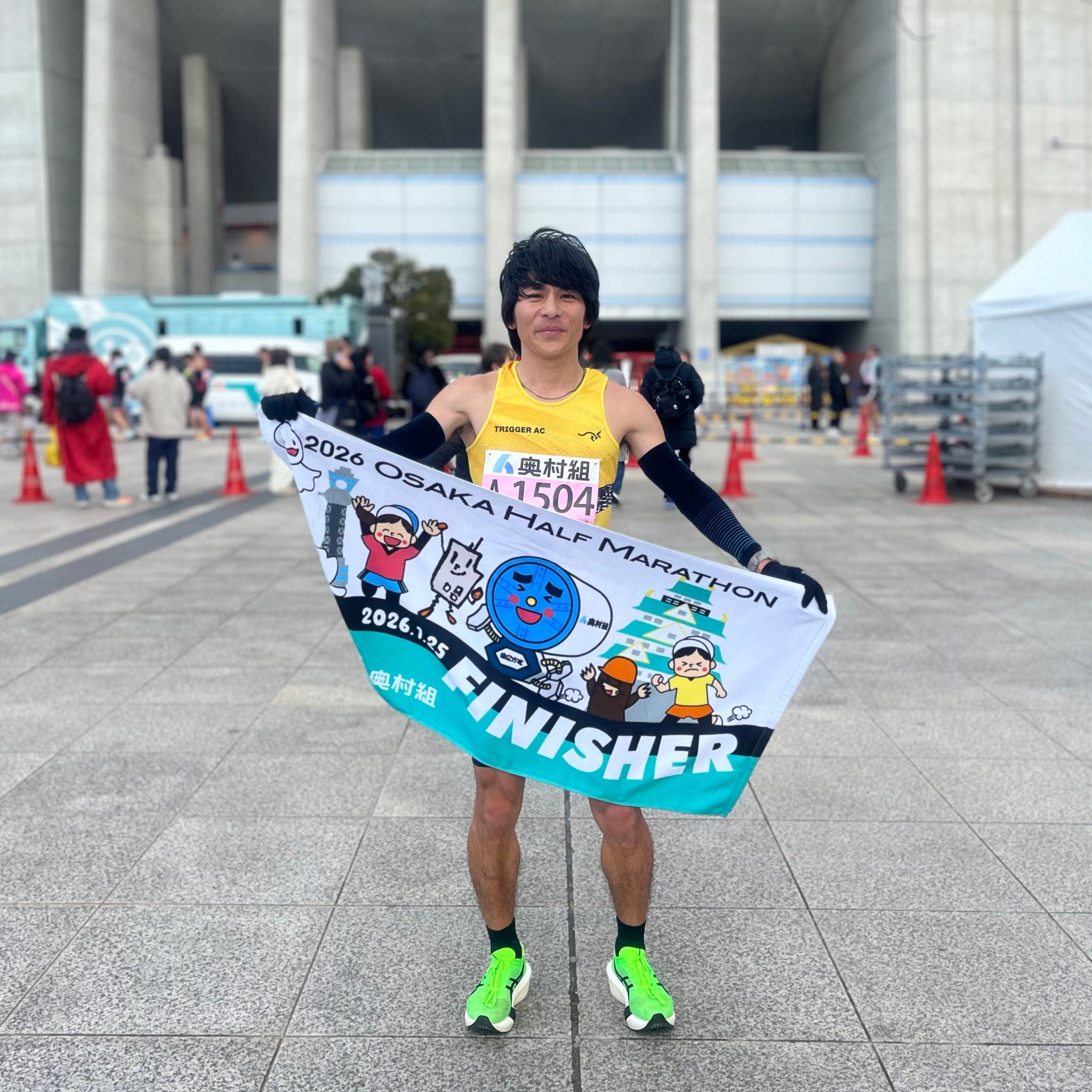 「関西はやっぱり熱い」元箱根優勝メンバー中島怜利、大阪ハーフ完走で込み上げた実感