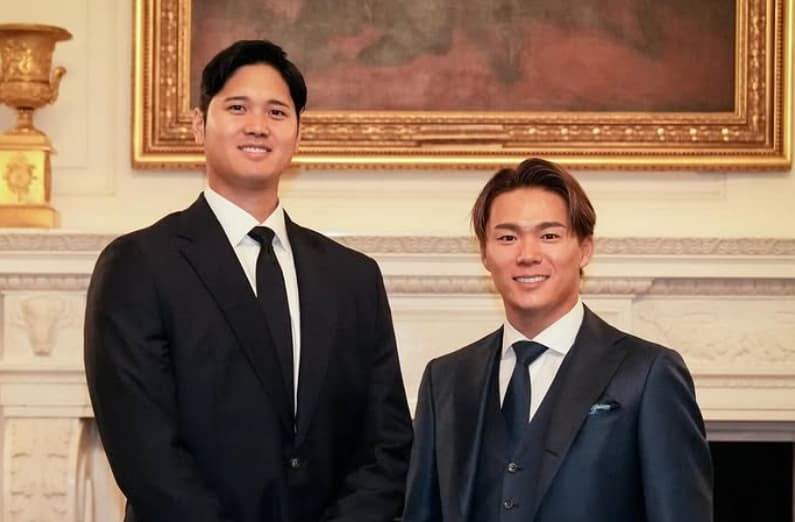 ドジャースがホワイトハウスに！！表敬訪問の様子を公開！