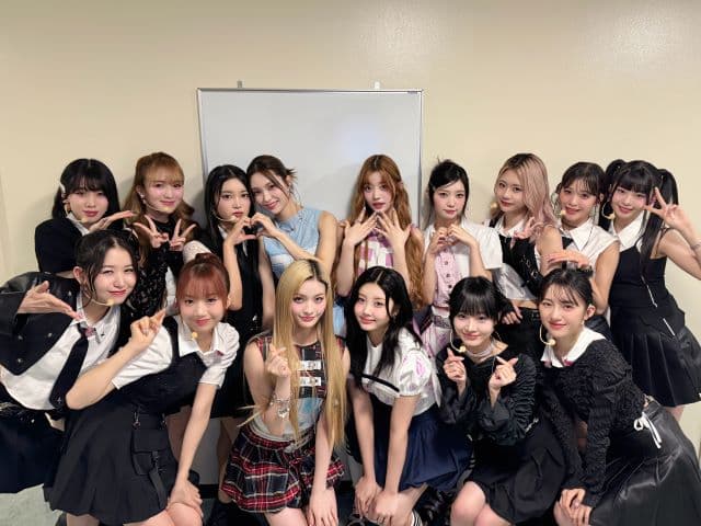 可愛いの大渋滞！ME:I、人気韓国アイドルグループとのオフショットを公開