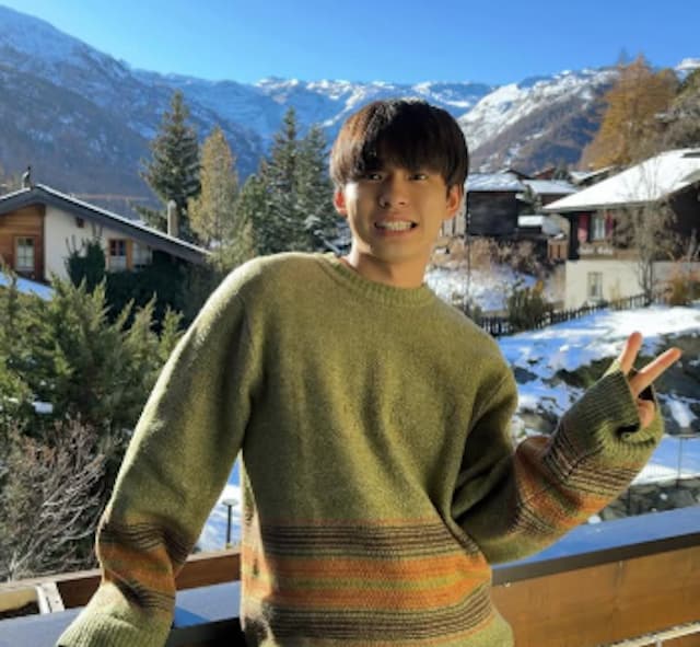 斉藤光毅、新年の挨拶！『飛躍の一年に』スイスでの写真を添えて