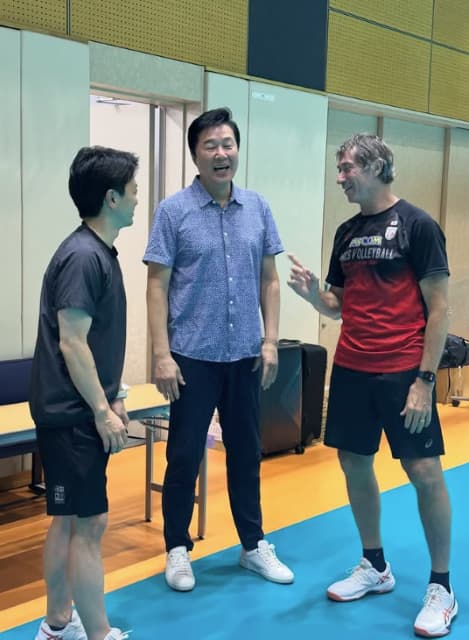 「男子、日本代表の練習を見に行ってきました！」バレーボール・川合俊一が日本代表の練習を視察