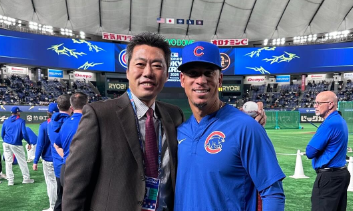 上原浩治、元チームメイトとの再会に感慨　「とにかく足が速かったなぁ」