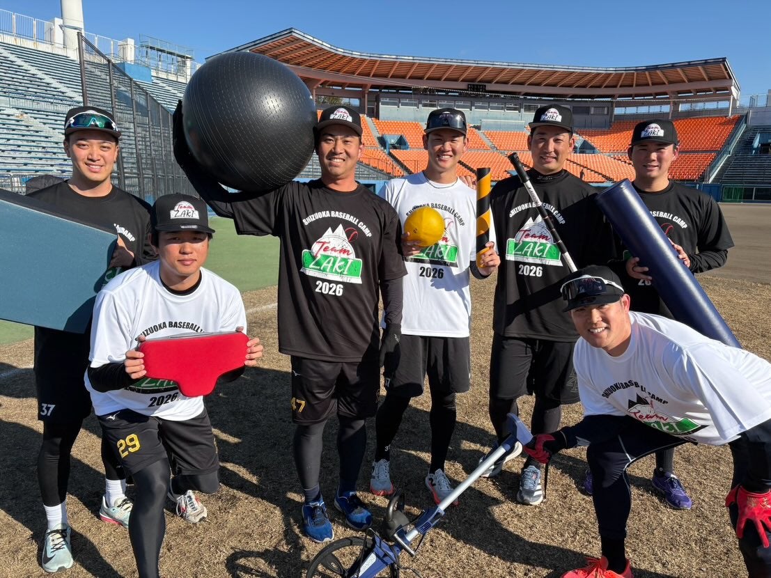 阪神・岩崎優、地元静岡での自主トレ終了を報告