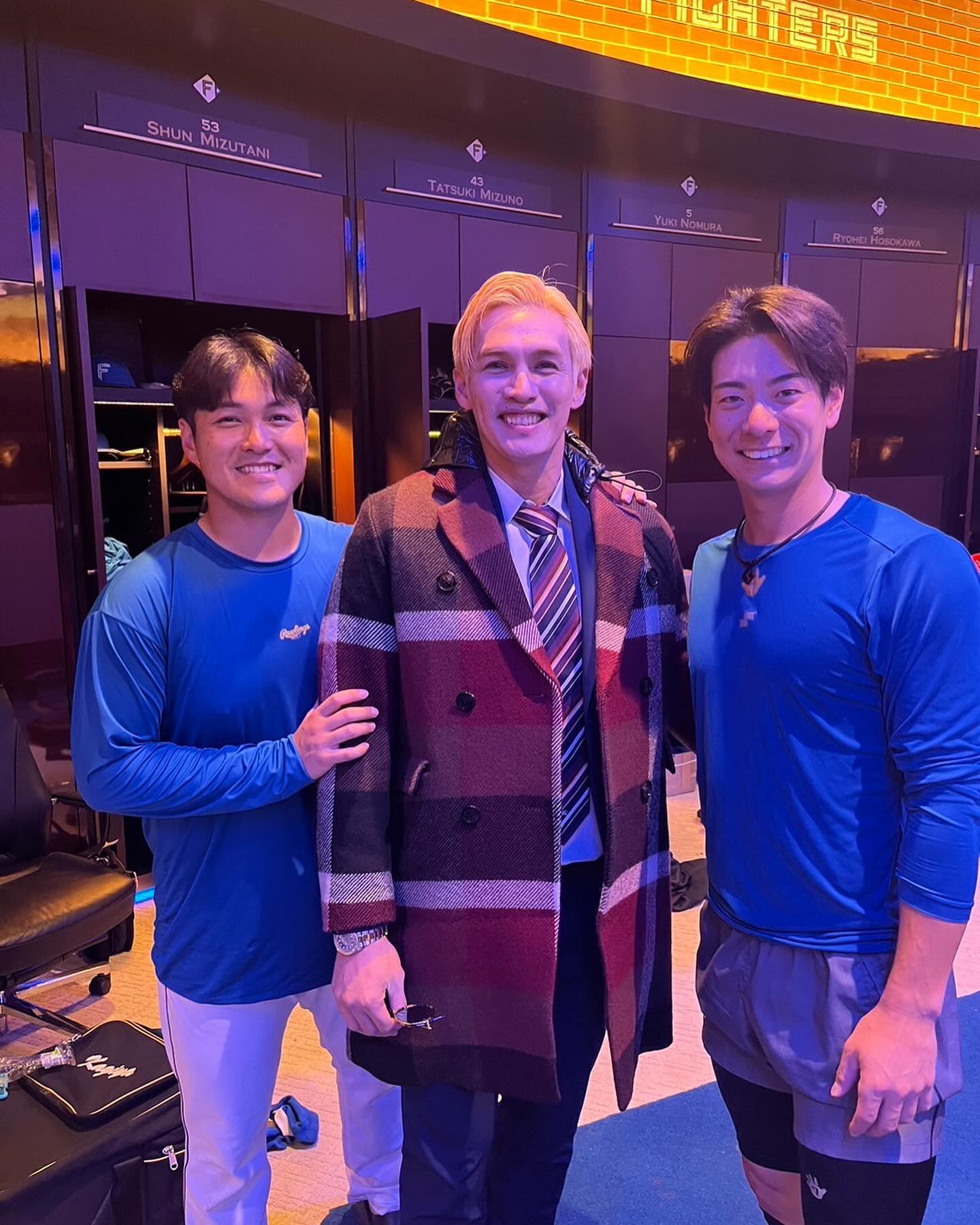 日ハム・鍵谷陽平が陽岱鋼との写真を公開「一緒にプレーしていたチームメイトも少なく...」