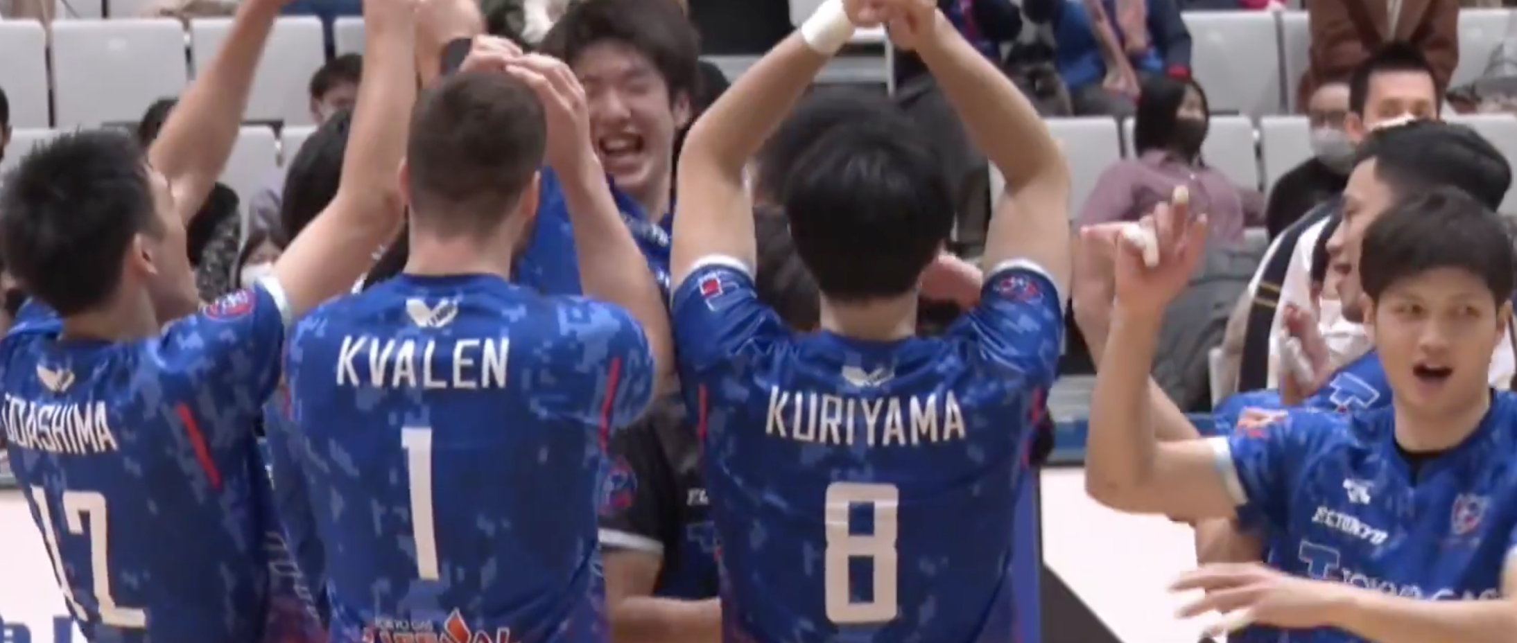 Ｖリーグ男子　FC東京 vs. VC長野トライデンツ 2022/1/16【ハイライト】