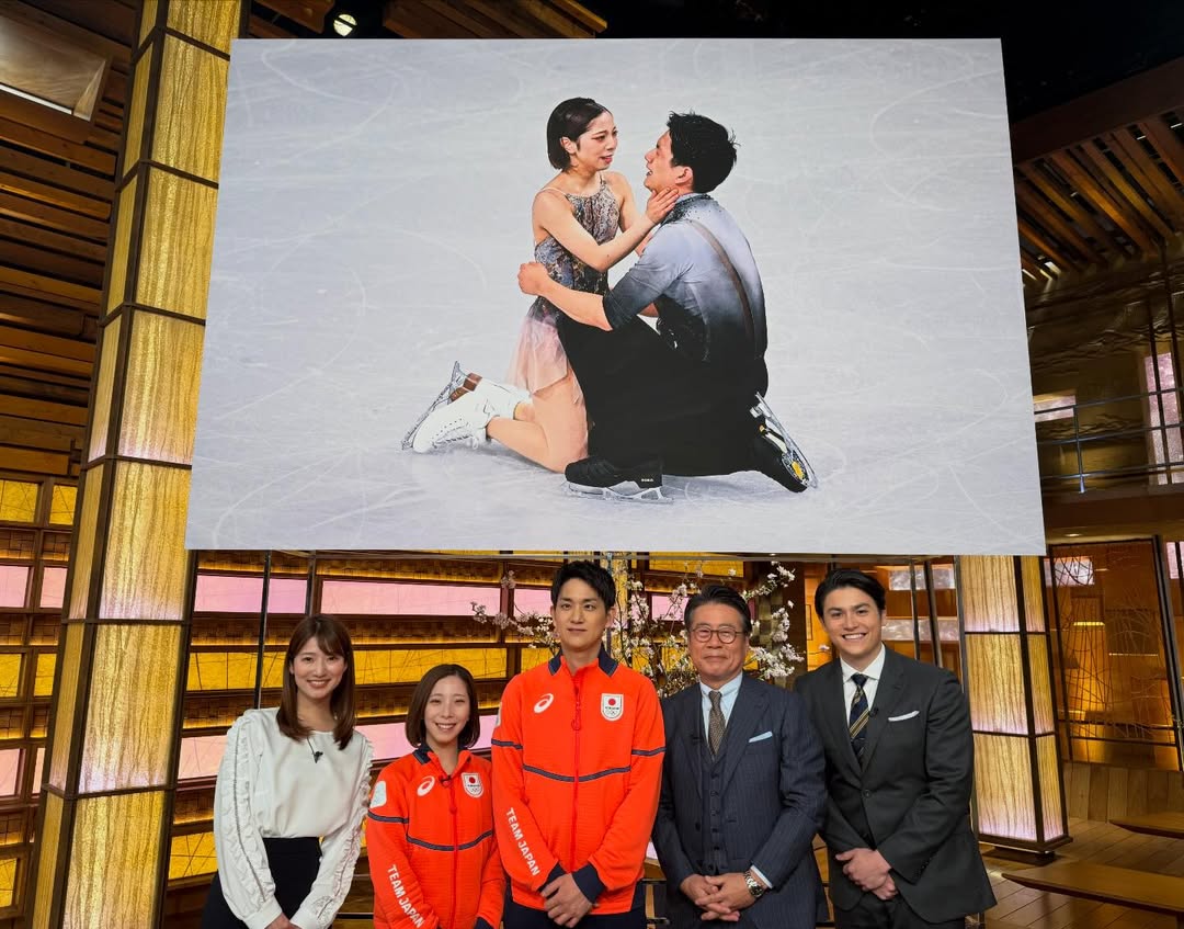 五輪王者ペアの絆に迫る　安藤萌々アナが報道ステーション舞台裏を報告