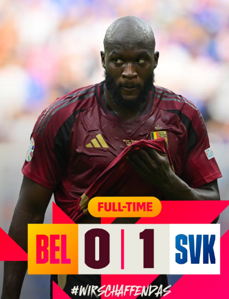 「一時代の終わりか」ベルギー代表がEUROでまさかの黒星発進