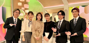 滝菜月アナ、Mrs.GREEN APPLEと夢の共演！news zeroスタジオでダンス披露！！