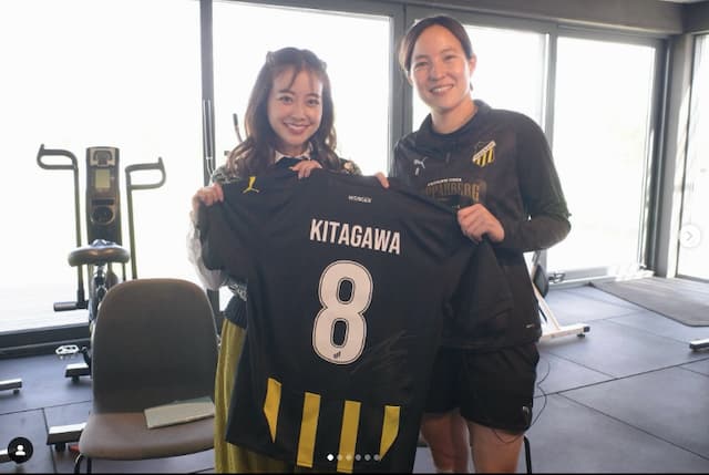 中川絵美里が北川ひかるの取材を報告。27歳の若きアスリートの魅力を語る