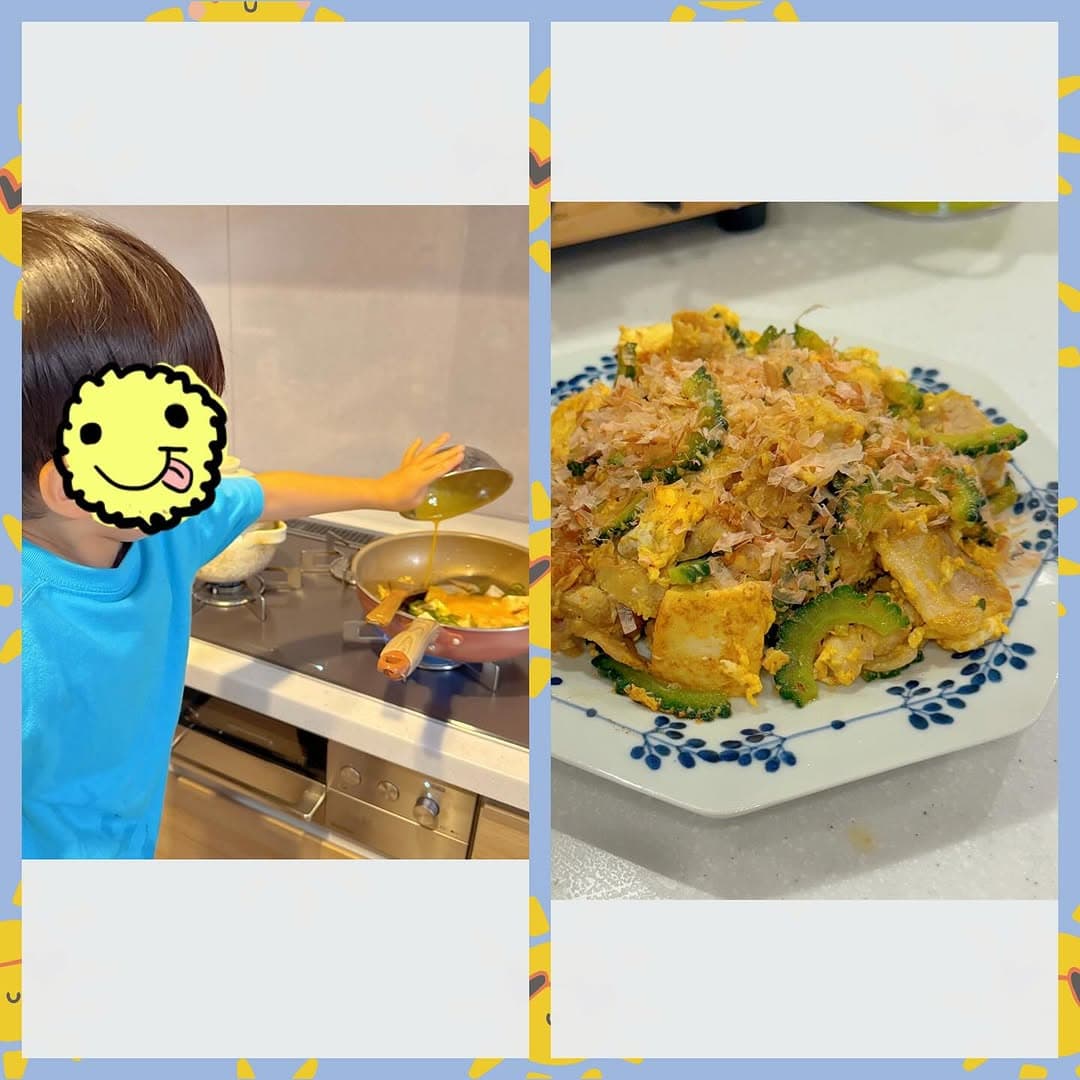 “お手伝いブーム到来” 美人タレント〇〇、三男とのキッチン時間が幸せすぎと話題！