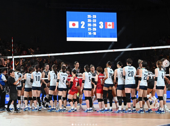 バレー女子代表 フルセットの接戦落としパリ五輪切符はおあずけ