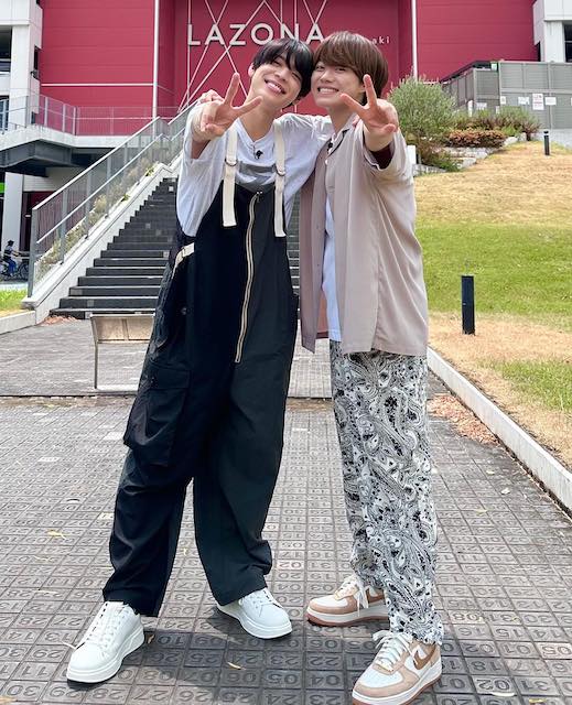 「最強に可愛いコンビ！」SexyZone松島となにわ男子の大橋との2ショットが話題に💖