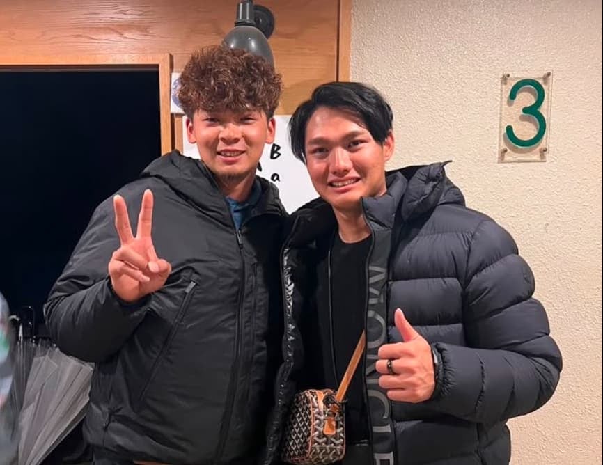 虎のドラフト１・２コンビがツーショット公開！！