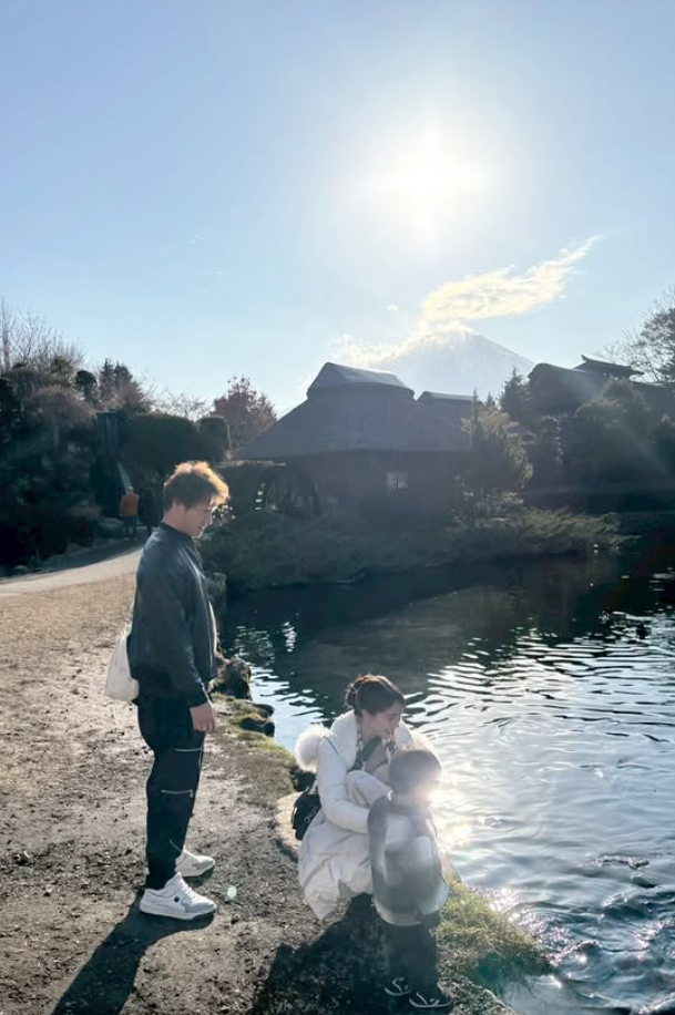 夫は現ドラ戦士　森咲智美の家族旅行ショットが話題に