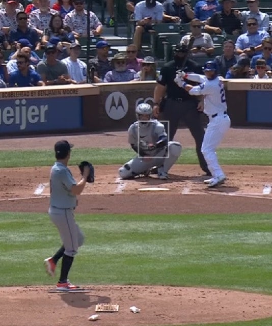 鈴木誠也vs前田健太、勝負のゆくえは…