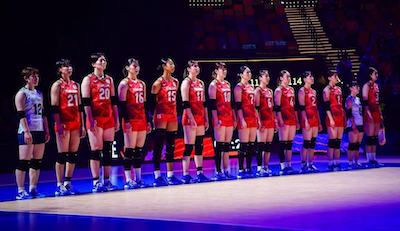 パリ五輪切符狙うバレー女子日本代表 フルセットの末ブラジルに惜敗