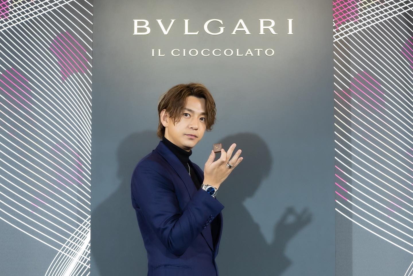 📸三浦翔平がブルガリチョコレートのスペシャルアンバサダーに就任🍫✨